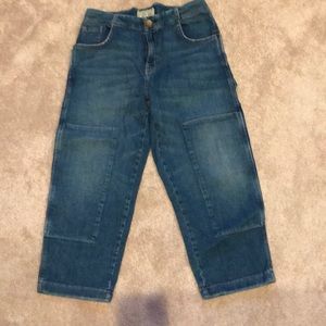 Current Elliott cropped jeans